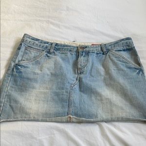 Express Jean skirt